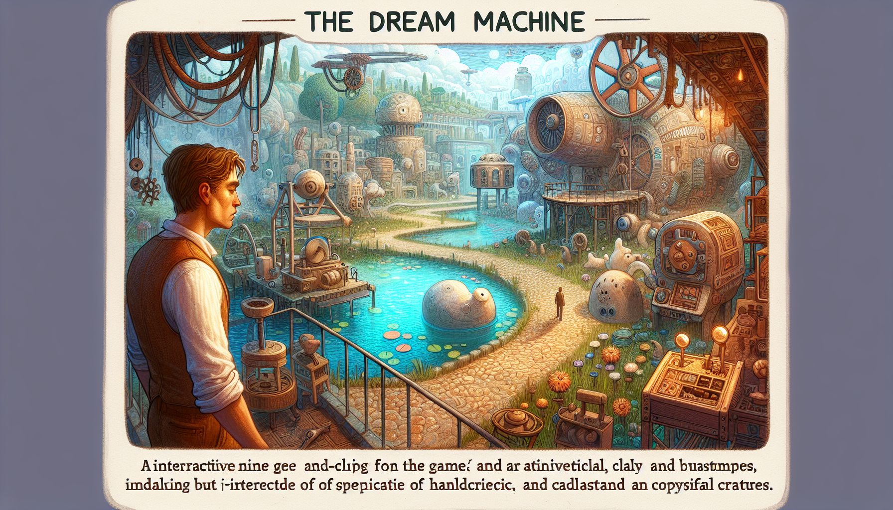 “The Dream Machine” Videogame: A Must-Try Surreal Experience