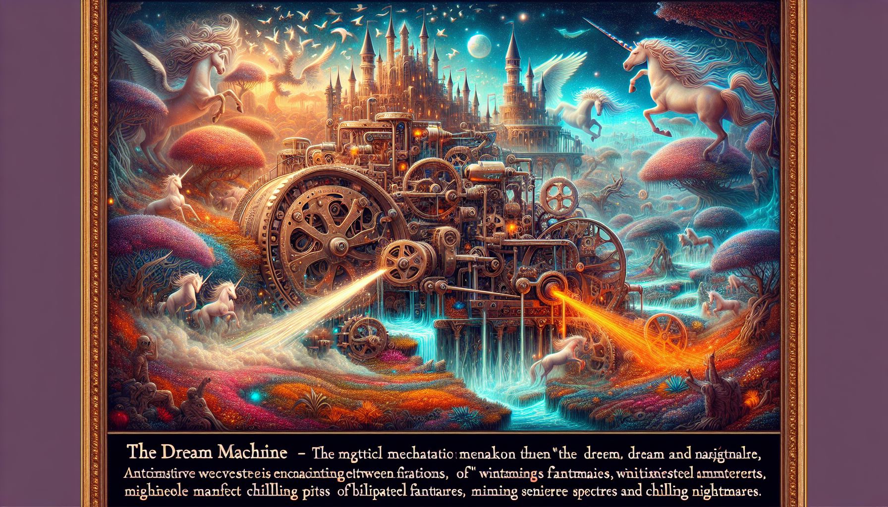 #The Dream Machine: An Enchanting World of Dreams and Nightmares