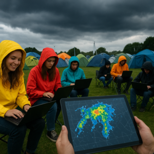 Din Ultimata Checklista för Outdoor-LAN och Festival: Förbered Dig med Regnkarta Estland och Smarta Hacks