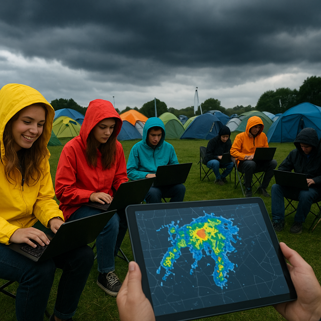 Din Ultimata Checklista för Outdoor-LAN och Festival: Förbered Dig med Regnkarta Estland och Smarta Hacks